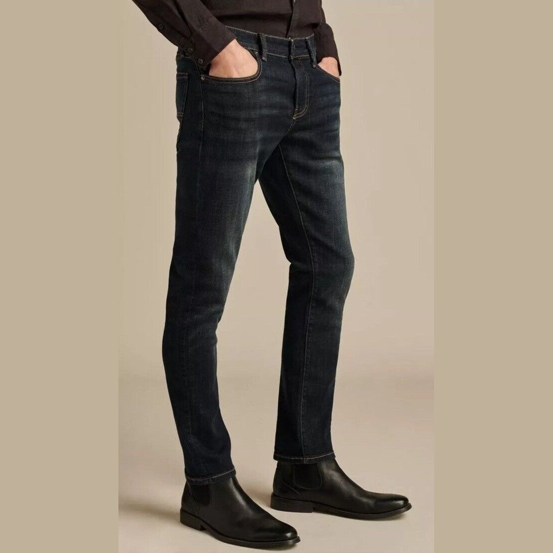 $99 Lucky Brand Jeans Men’s 110 Slim Fit CoolMax-Color Leon Park-32W 32L- New