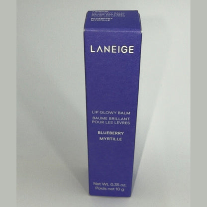 LANEIGE Lip Glowy Balm Hydrate Glossy, Lightweight Moisturize- Blueberry-0.35 Oz