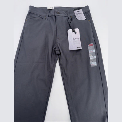 $70 Levi's Men's 511 Slim Tech Pants Stretch A92130010- Grey- 30W 30L - New Tag