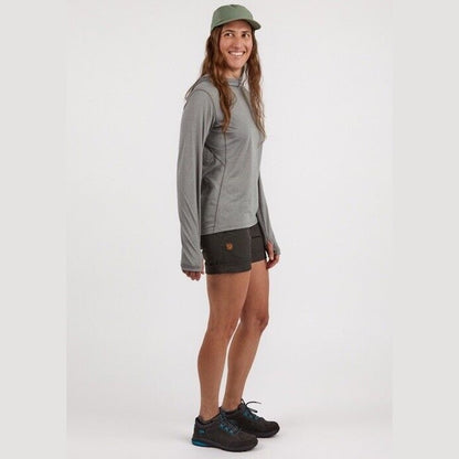 $90 FjallRaven Women’s Abisko Stretchy Trekking Shorts-Dark Grey-30/31” (EU40)