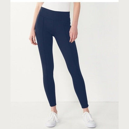 Nine West Women’s - Seamed Tummy-Control Ponte- Medium - Sky Captain- Large NWT
