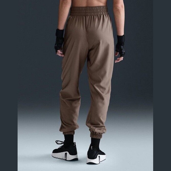 $65 Nike Women’s One High Waist Joggers HJ1050- Mink Brown - Medium- New Tag