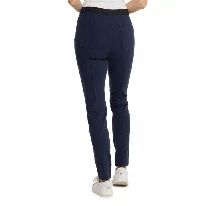 $130 G/Fore Women's Ponte Moto Golf Pants- Navy Twilight -Size: 10 (30W 29L)-New