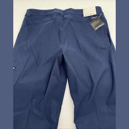 Eddie Bauer Women’s Rainier Capri Hiking UPF StormRepel - Navy - Size: 10 (34”W)