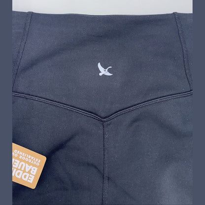 $109 Eddie Bauer Women’s Glacier Peak Tight Warm Pant-Black-Large-New Tags