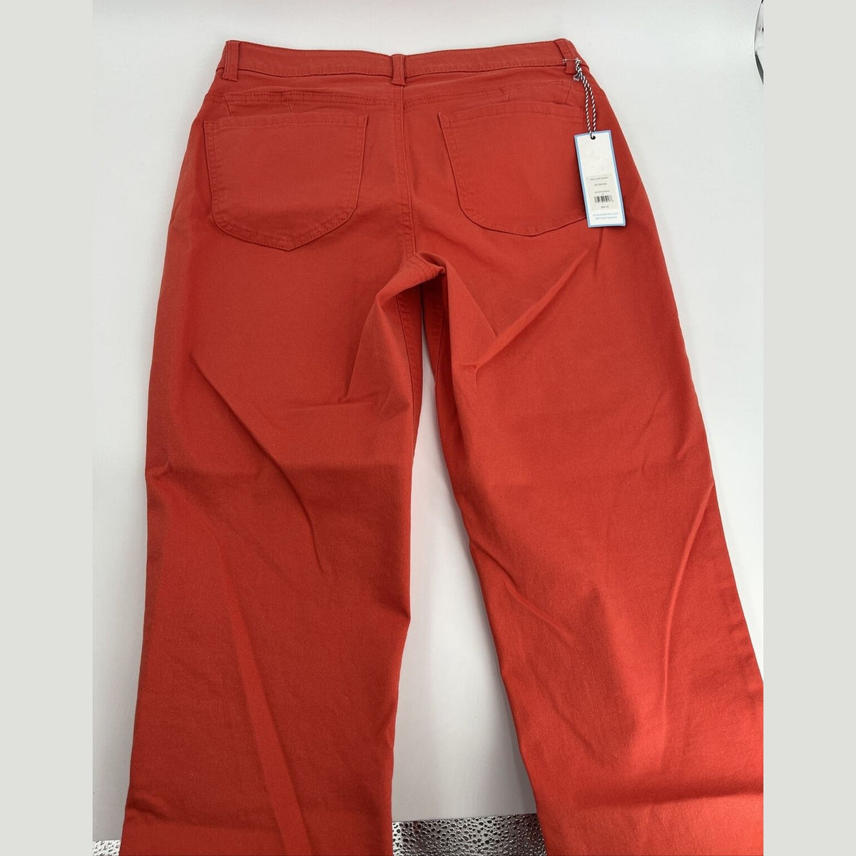 Draper James RSVP  Women’s Roll Cuff Skinny Jean - Tomato- Size: 8- New Tag $68