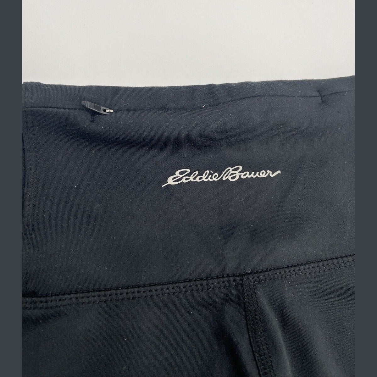 $45 Eddie Bauer Women’s Alcove Compression Shorts- Black-Medium-New Tag