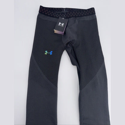 $100 Under Armour Men’s Rush Sl Legging Baselayer Bottoms- Black- Medium-New Tag
