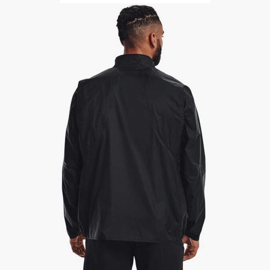 $180 Under Armour Men’s Impasse Repel Golf Rain Jacket - Black- Medium - New Tag