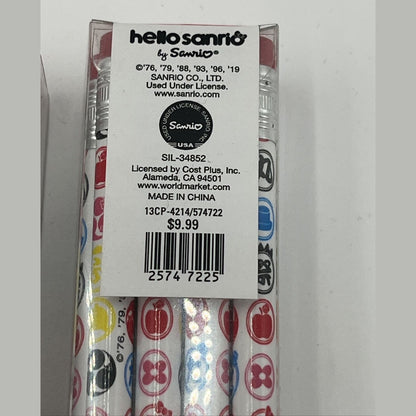 Lot Of 4 - 12 pack pencils Hello Sanirio- Total Of 48 Pencils- Great Deal!!