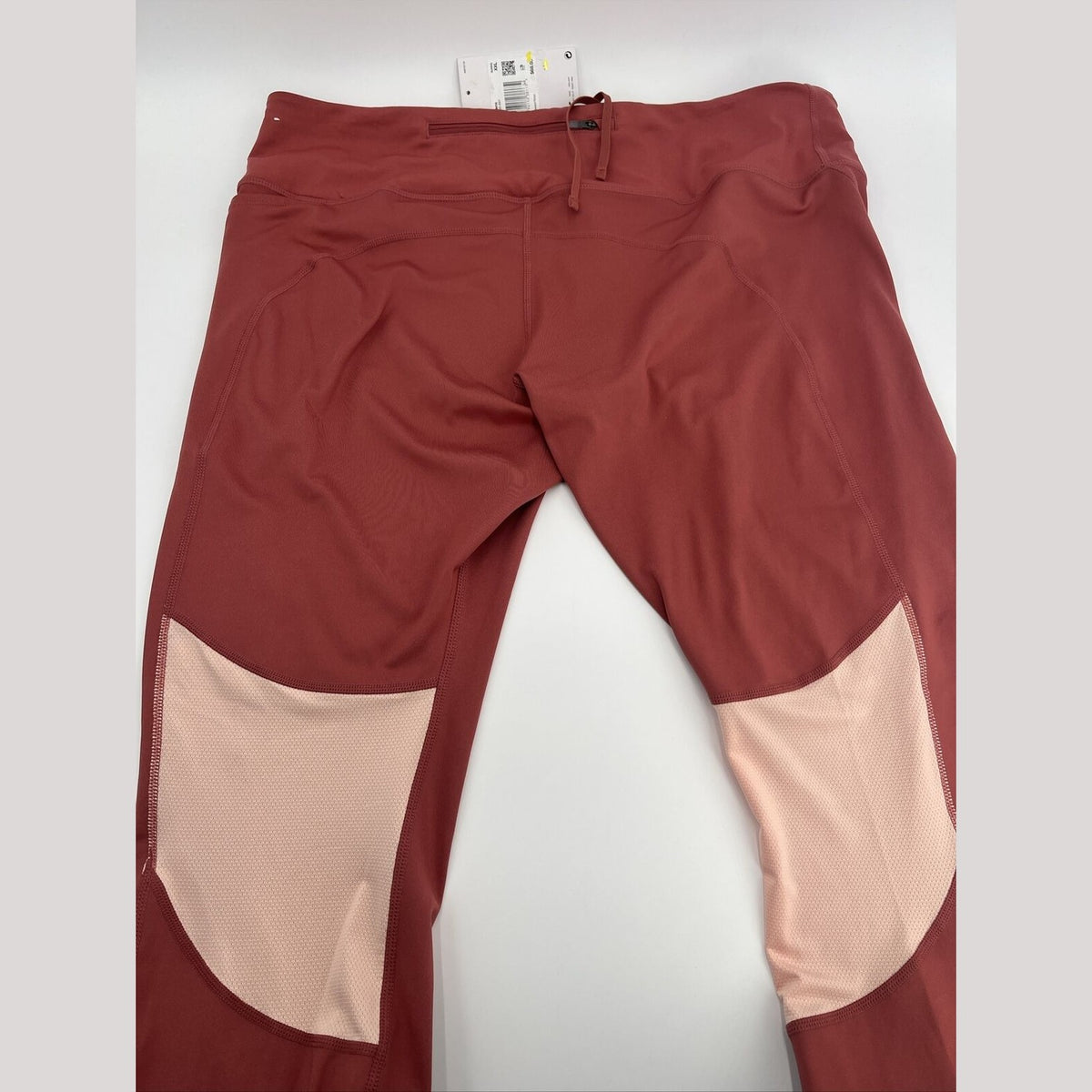 NIKE Women's FAST Mid-Rise 7/8 Length Running Tight Leggings-Rust-Size: 2XLarge