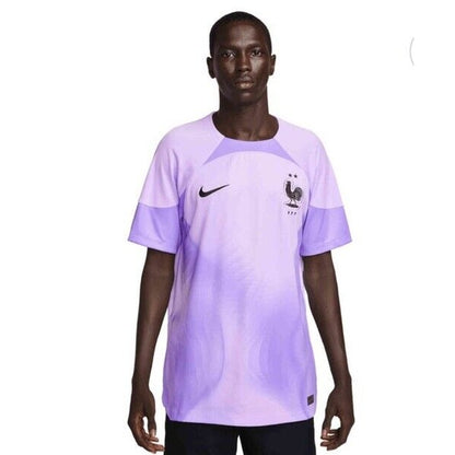 $95 Nike Men’s France Goalkeeper Soccer Jersey FFF DN0664-581-Purple-Large-New