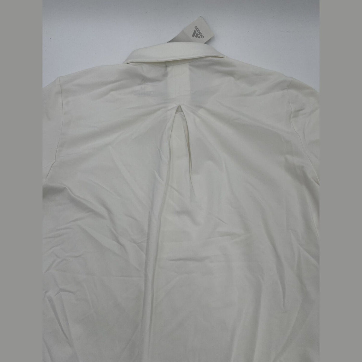$60 Adidas Women’s Ultimate 365 Solid Golf Polo Shirt- White - Medium-New Tags