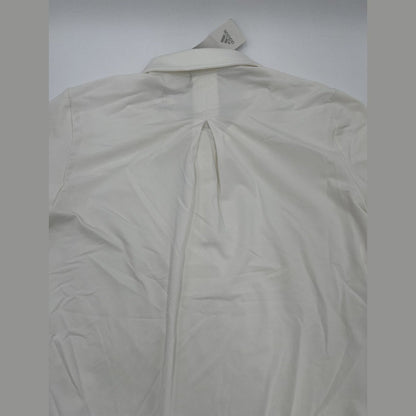 $60 Adidas Women’s Ultimate 365 Solid Golf Polo Shirt- White - Medium-New Tags