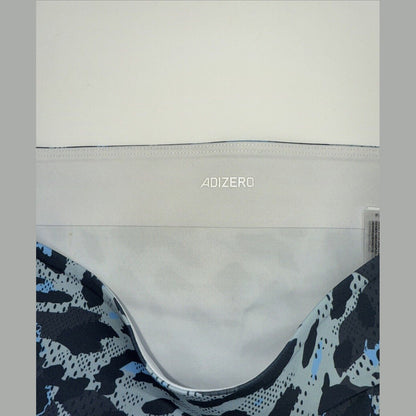 $85 Adidas Women Adizero Booty Elite Running tights shorts IT5775- Blue- Medium