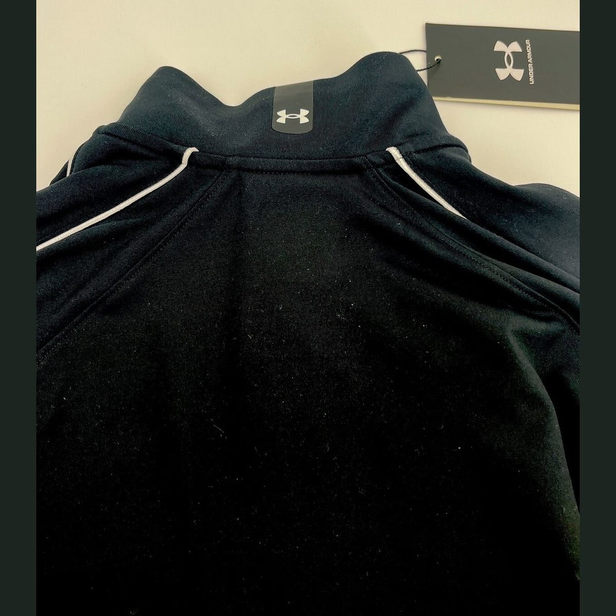 Under Armour Men’s 1/2 Zip Storm GOLF Sweatshirt-Black-MEDIUM- New-MSRP $80