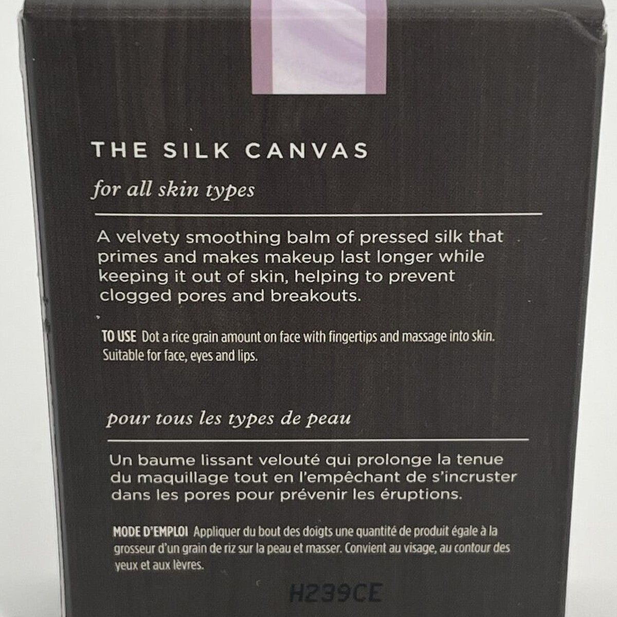 Lot Of 2 Tatcha Silk Canvas Protective Primer Filter Finish  7g 0.24oz New Box