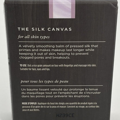 Lot Of 2 Tatcha Silk Canvas Protective Primer Filter Finish  7g 0.24oz New Box