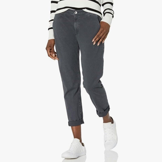 $210 AG Adriano Goldschmied Caden Trouser Chino Pants-Sulphur Grey- 30W 28L-NEW