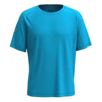 $60 Smartwool Men’s Active Ultralite Short Sleeve Shirt- Iceberg Blue-Small -New