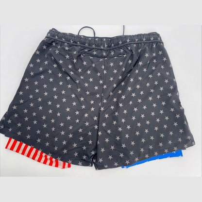 $80 Chubbies Men’s The Danger Zone 5.5” Ultimate Training Shorts-Black-Medium