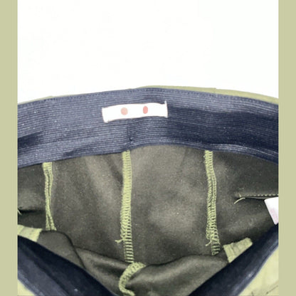 $119 Three Dots Women’s Sofia Front Seem Pull On Pants- Green Moss -Large -New