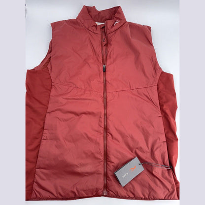 $279 KJUS Men's Radiation Vest Full Zip Insulated - Cedar Rust- Size: 50 Medium