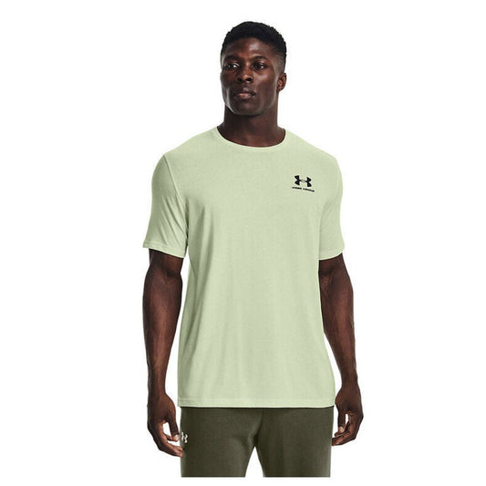 Under Armour Men's UA Sportstyle Tee-Phosphor Green- Small- 1326799- New Tags