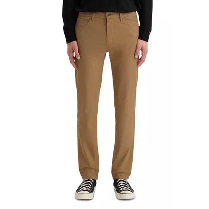 $70 Levi's Men's 511 Slim Tech Pants Stretch A92130010- Tan - 34W 30L - New Tag