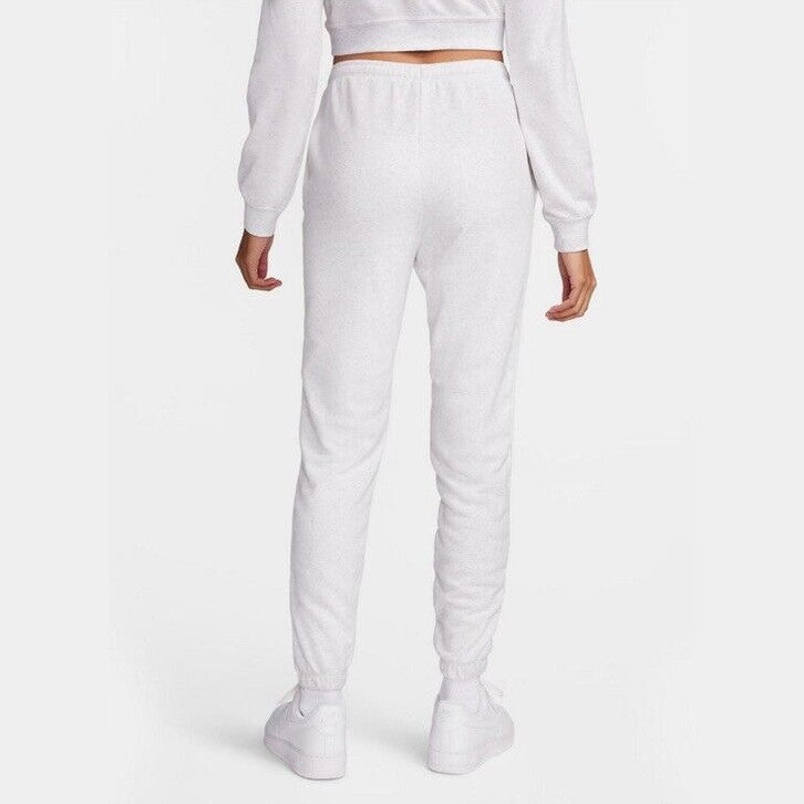 Nike Women's Sportswear Chill Terry High-Waisted Joggers-Birch Heather-Medium