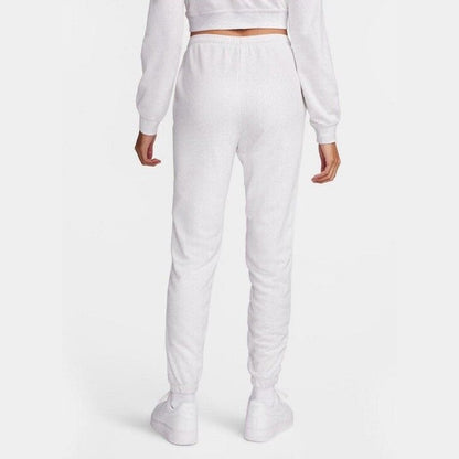 Nike Women's Sportswear Chill Terry High-Waisted Joggers-Birch Heather-Medium