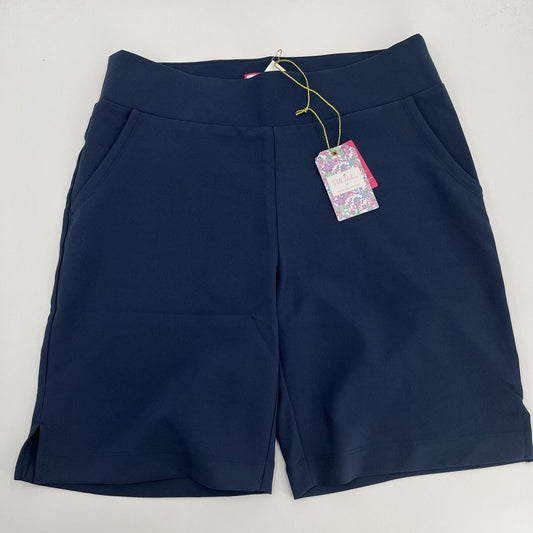 $54 Stella Parker Women’s GOLF 9” Stretch Micro-Shorts -Navy Blue- Medium- New