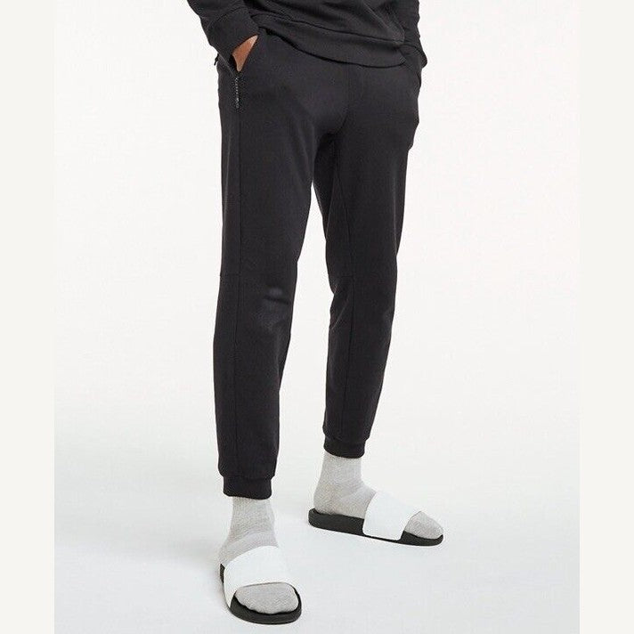 FLX Men’s Synergy Fleece Joggers Pants Tapered- Mineral Black -Medium -NWT $60