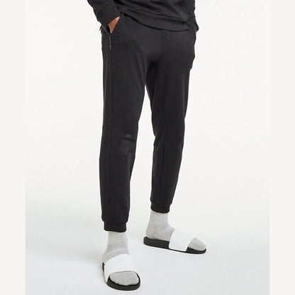 FLX Men’s Synergy Fleece Joggers Pants Tapered- Mineral Black -Medium -NWT $60