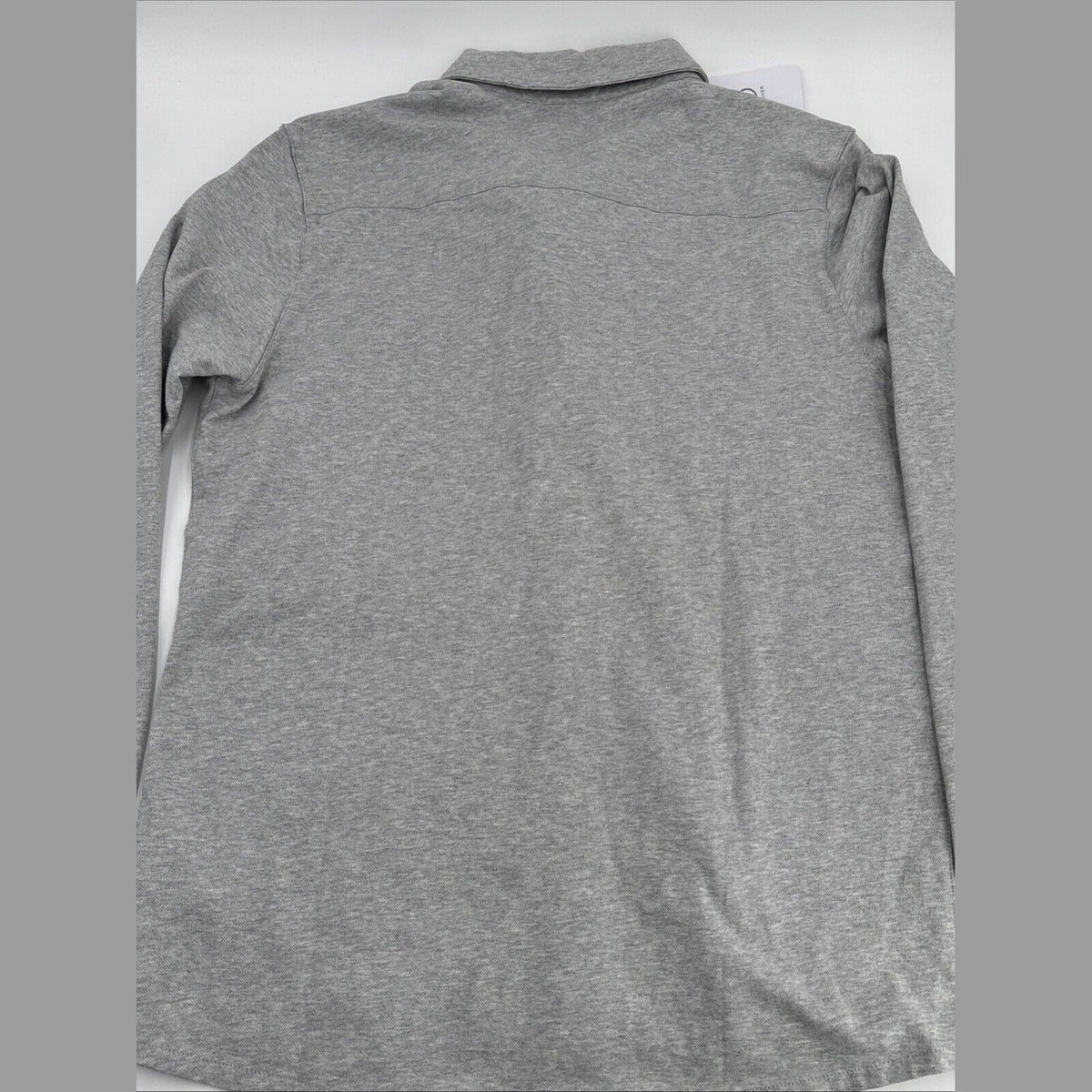 $220 Bogner Men’s Franz-O Button Up Shirt - Light Grey- Large- New Tag