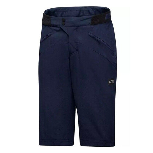 $110 GORE WEAR Men’s Fernflow Shorts - Orbit Blue Navy - Small - New Tags