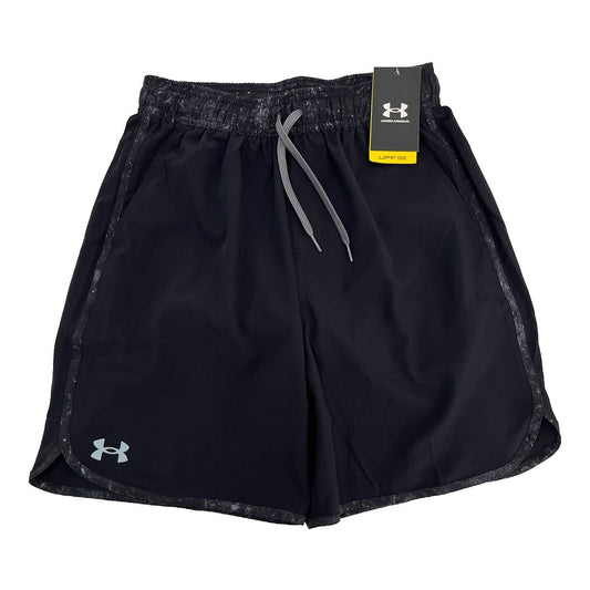 $62 Under Armor Men's Compression Volley Swim Short UPF 50+ Black-Small-New Tags
