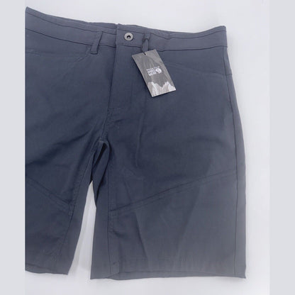 $79 Mountain Hardwear Men’s AP Active Shorts Hiking 9” - Black-Size: 32”W- NEW