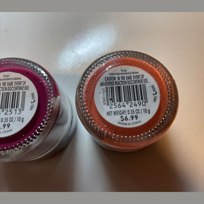 3 Pack Addison & Gates Set Tinted Lip Balm, Rose,Plum,Peach 1 Each - Sealed