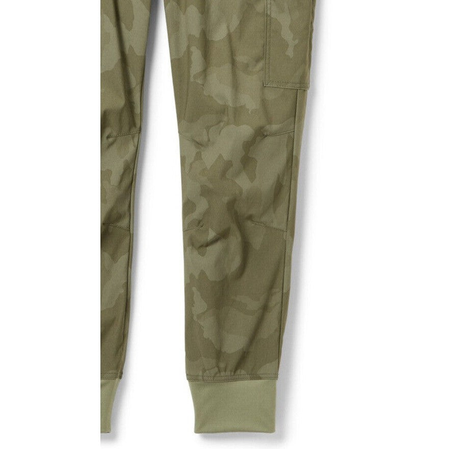 PrAna Women’s Halle II Hybrid Jogger Pants-Sage Camo- Size: 2 -New Tag  $95