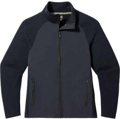 $220 Smartwool Men’s Intraknit Active Full Zip Jacket Merino - Black - Medium