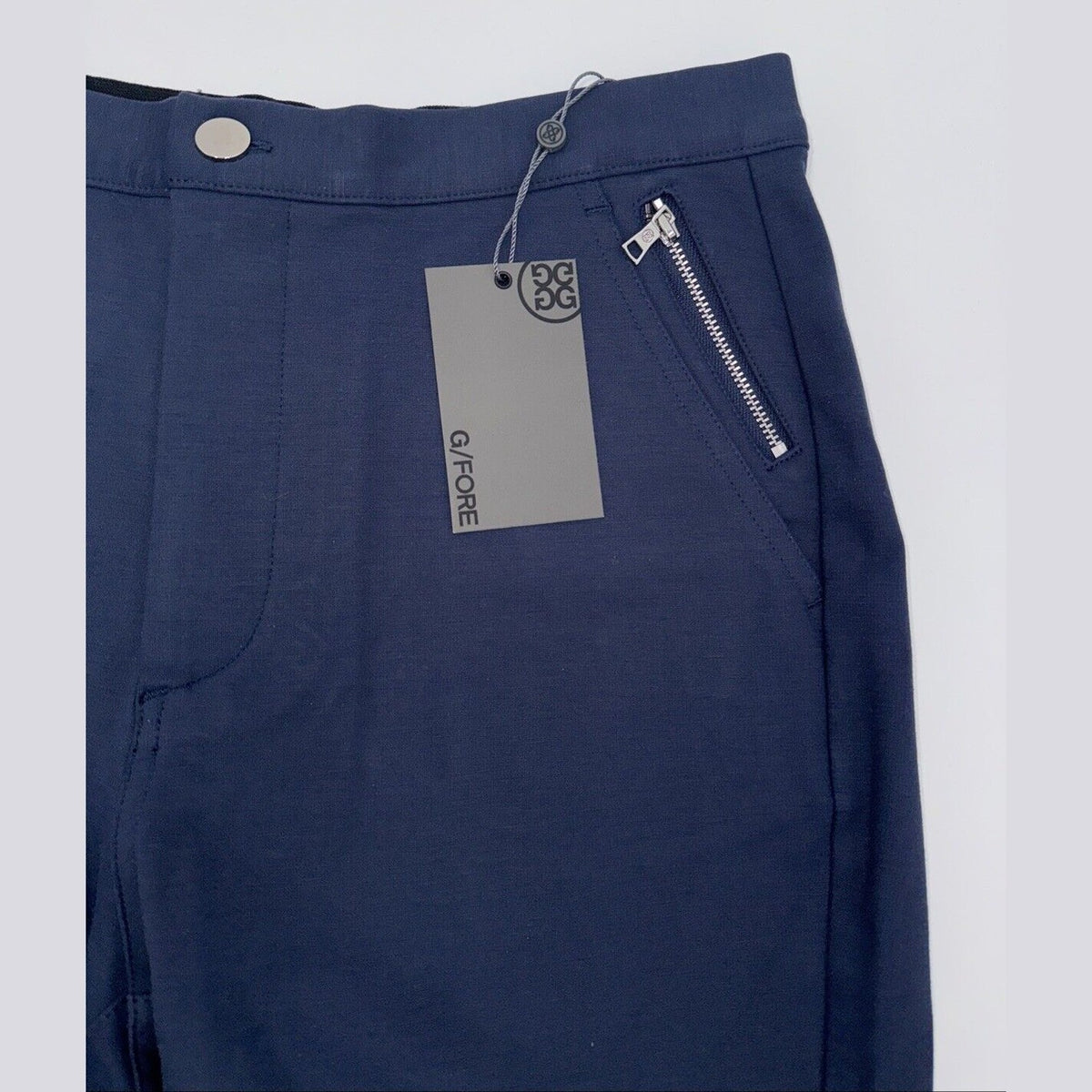 $130 G/Fore Women's Ponte Moto Golf Pants- Navy Twilight -Size: 10 (30W 29L)-New
