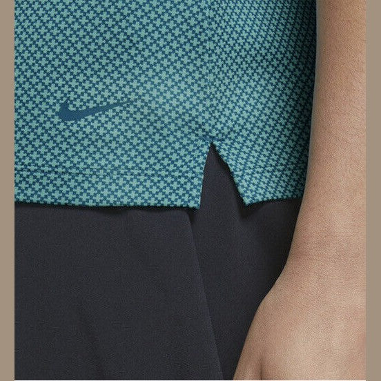 Nike Victory Dri-Fit Golf Polo Short/Slv Women’s - Small -Teal Spruce - New $55