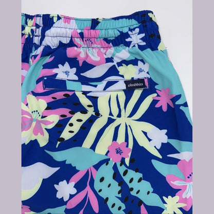 $70 Chubbies The Floral Surprise 5.5" Inseam Swim Trunks- Multi  -Small -New Tag