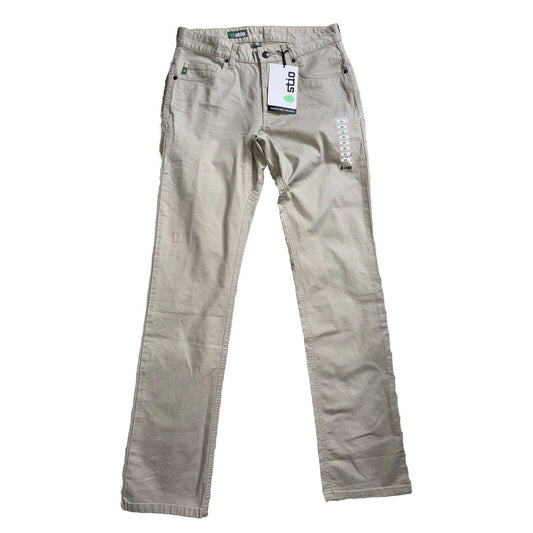 $100 Stio Men’s Organic Rivet Canvas Utility Pants- Talus - Size: 30L - New