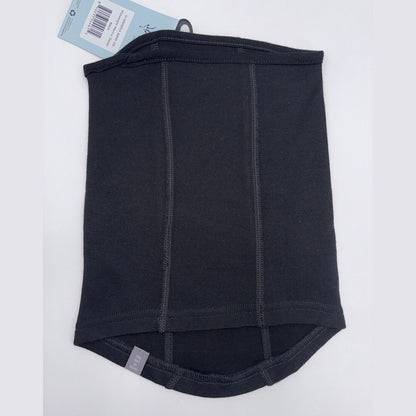 $60 Ibex Neck/Face Gaiter 100% Merino Wool Breathable Unisex-  Black- New Tags