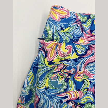 $69 STELLA PARKER Floral Tennis Golf UPF 50 Built-in Shorts Stretch Skort-Small