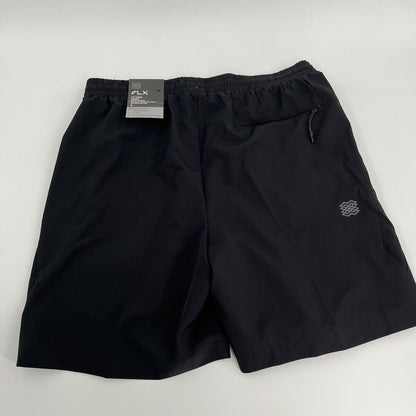 FLX Men’s 7” Accelerate Training Shorts - Black Size: Small - New  $50