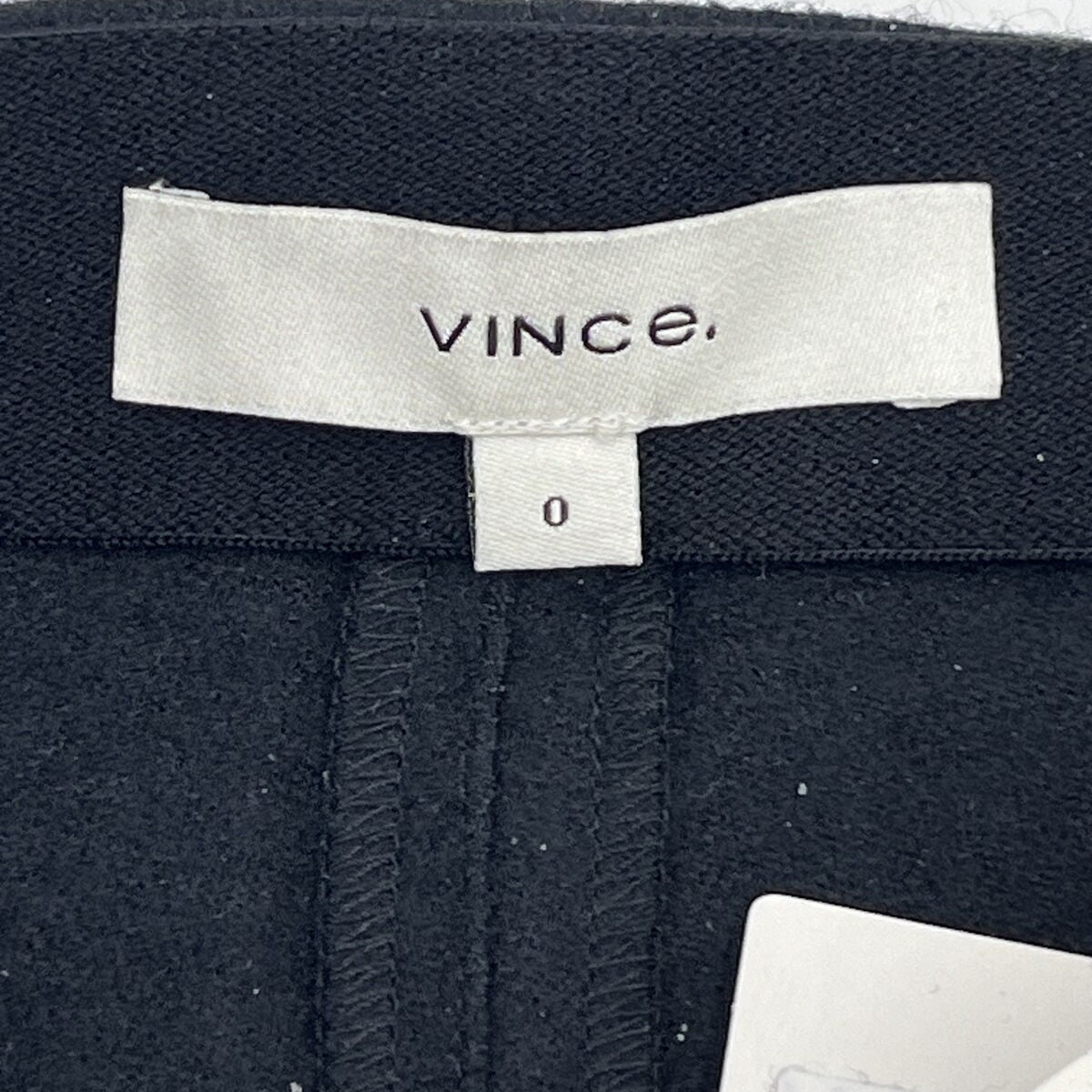 NWT $365 Vince Women’s Cozy Stitch Pintuck Wool Blend Pant-Black-Size: 0- New