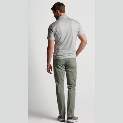 $200 Peter Millar Crown Men’s Crafted Wayfare 5 Pocket Pants-Sage- 34W x 32L-New